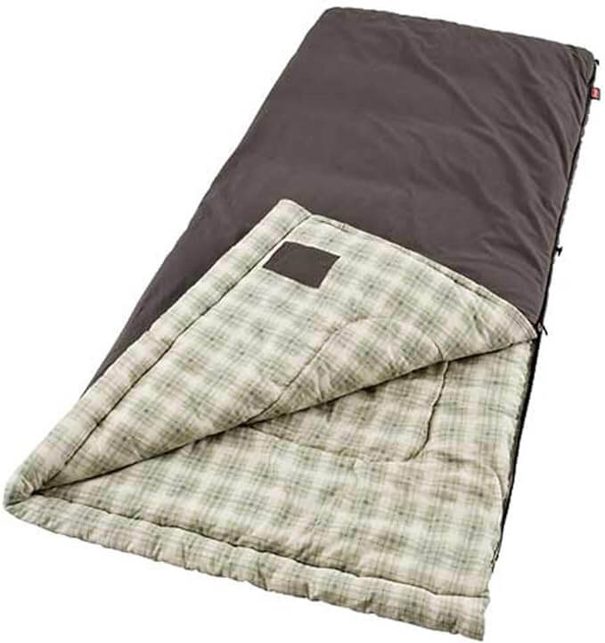Tall Cold-Weather Sleeping Bag, 10°F Camping Sleeping Bag for Adults